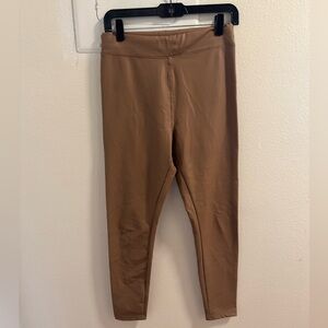 Ki Brown leather  Leggings